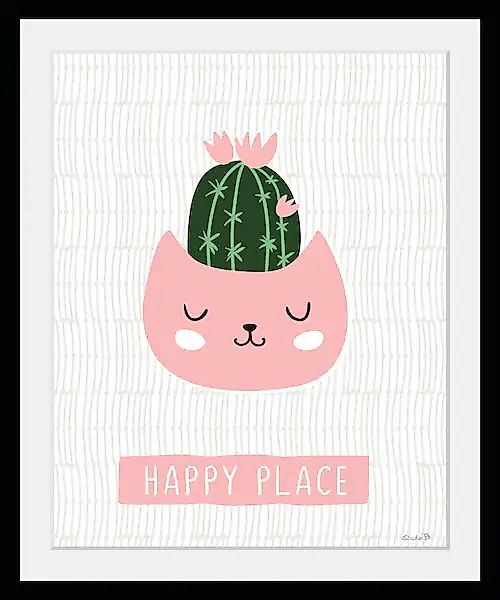 queence Bild »HAPPY PLACE«, Pflanzen, (1 St.) günstig online kaufen