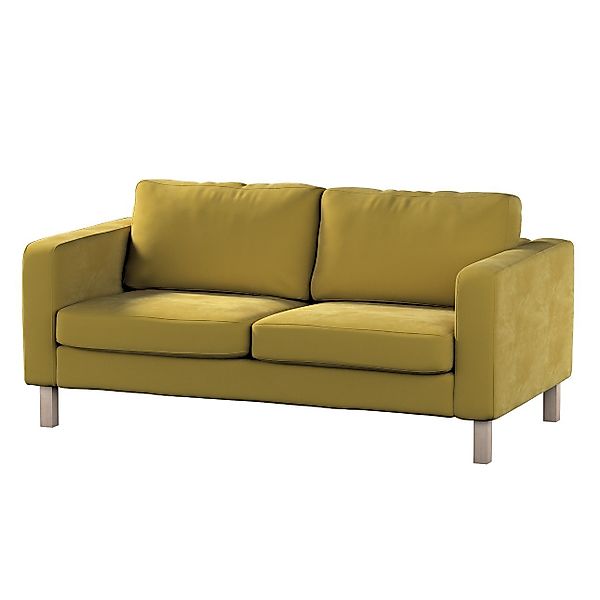 Bezug für Karlstad 2-Sitzer Sofa nicht ausklappbar, olivegrün, Sofahusse, K günstig online kaufen