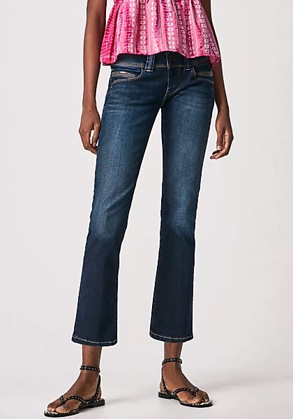Pepe Jeans Straight-Jeans "VENUS", mit Badge günstig online kaufen