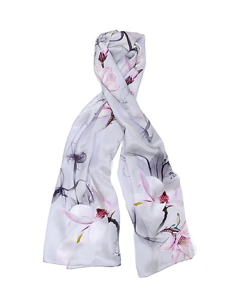 MayTree Seidenschal Magnolie, 55 x 175 günstig online kaufen