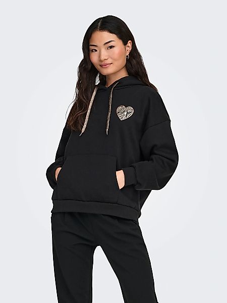 ONLY Kapuzensweatshirt "ONLDAZE L/S ANIMAL HOODIE DETAILS CS SWT" günstig online kaufen