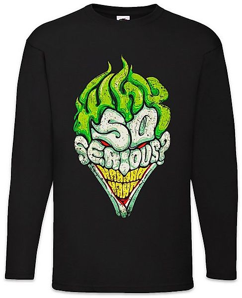 Urban Backwoods Langarmshirt Why So Serious Langarm T-Shirt Gotham TV City günstig online kaufen