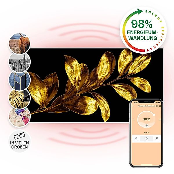Klarstein Wonderwall Air Art Smart Infrarotheizung Wandinstallation App-Ste günstig online kaufen