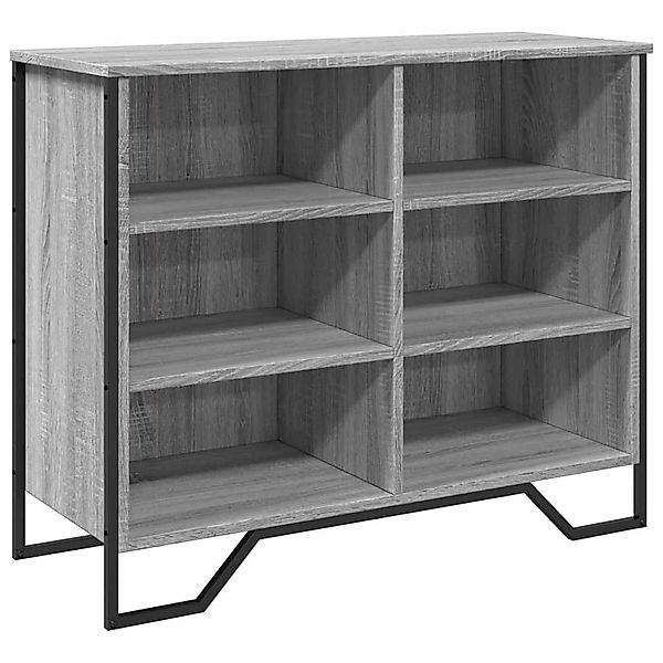 vidaXL Sideboard Sideboard Grau Sonoma 91x35,5x74,5 günstig online kaufen
