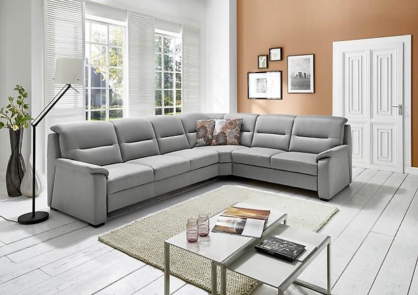 Wohnlandschaft ca. 303x245cm Grau günstig online kaufen