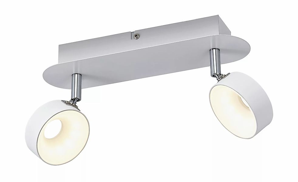 KHG LED-Spot  2-flammig weiß   ¦ weiß ¦ Maße (cm): B: 28 H: 15 T: 8.0 Lampe günstig online kaufen