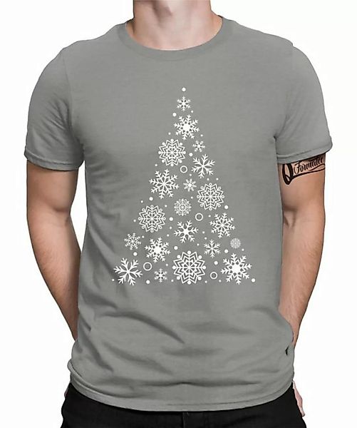 Quattro Formatee Kurzarmshirt Schneeflocken Weihnachtsbaum - Weihnachten Ni günstig online kaufen