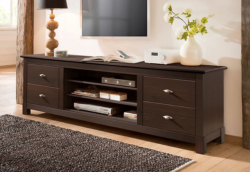 Home affaire Lowboard "Rauna" Kommode, Breite 200 cm, FSC-zertifiziertes Ma günstig online kaufen