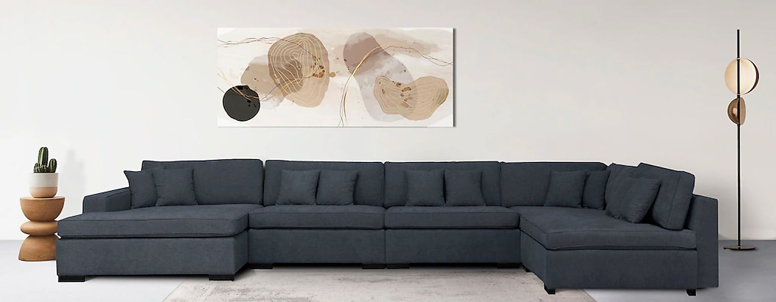 Guido Maria Kretschmer Home&Living Wohnlandschaft "Skara XXL U-Form", Loung günstig online kaufen