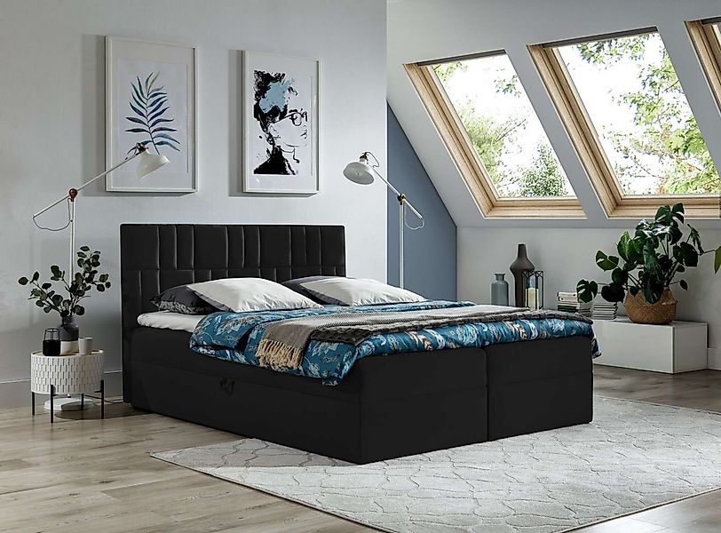 99rooms Boxspringbett Forello (Schlafzimmerbett, Bett), Design günstig online kaufen