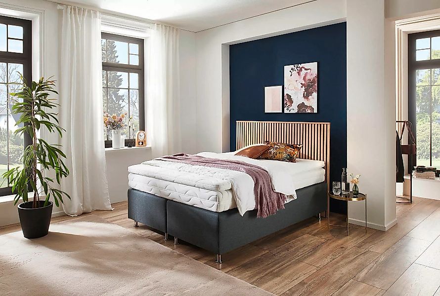 Westfalia Schlafkomfort Boxspringbett "Quercus", wahlweise mit LED-Beluchtu günstig online kaufen