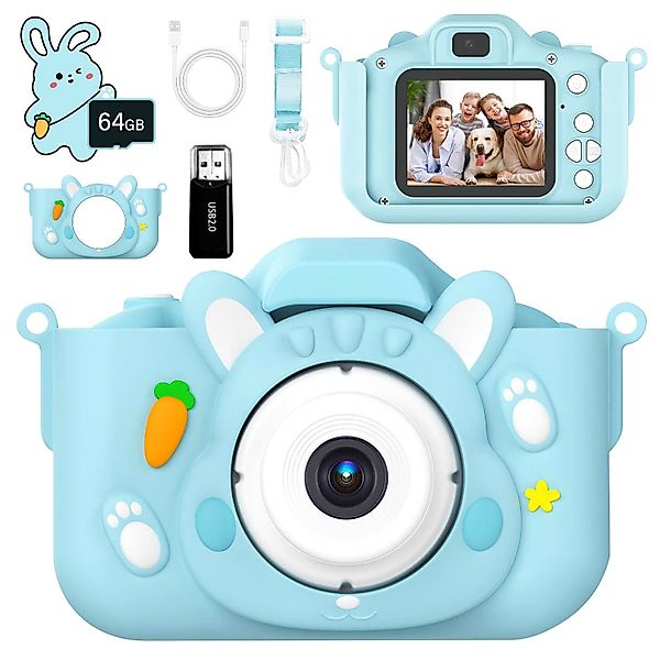 MOPUEA Digitalkamera Spielzeug-Kamera Anti-Drop Selfie Digital günstig online kaufen