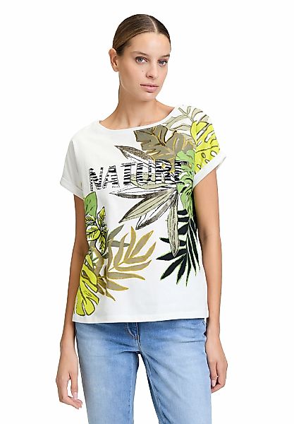 Betty Barclay Kurzarmshirt "Damen mit Ärmelaufschlag" 1 Stk. Glitzersteine günstig online kaufen