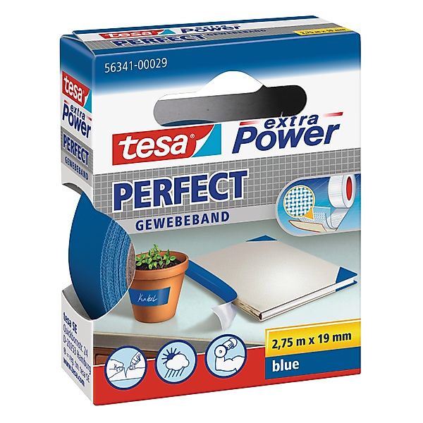 tesa Klebeband tesa Gewebeband 'extraPower' 19 günstig online kaufen