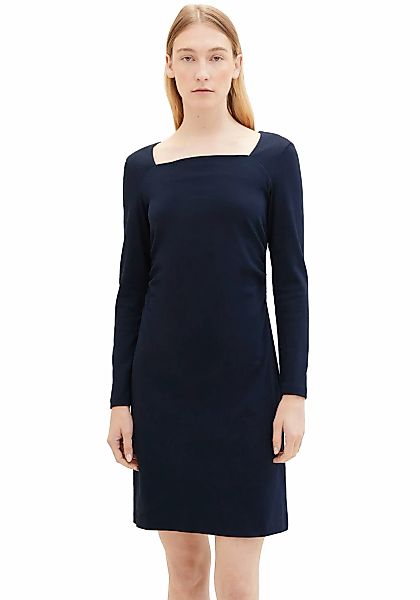 TOM TAILOR Jerseykleid, mit eckigem Ausschnitt günstig online kaufen