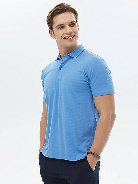 KİP T-Shirt Jacquard-T-Shirt mit Polokragen günstig online kaufen