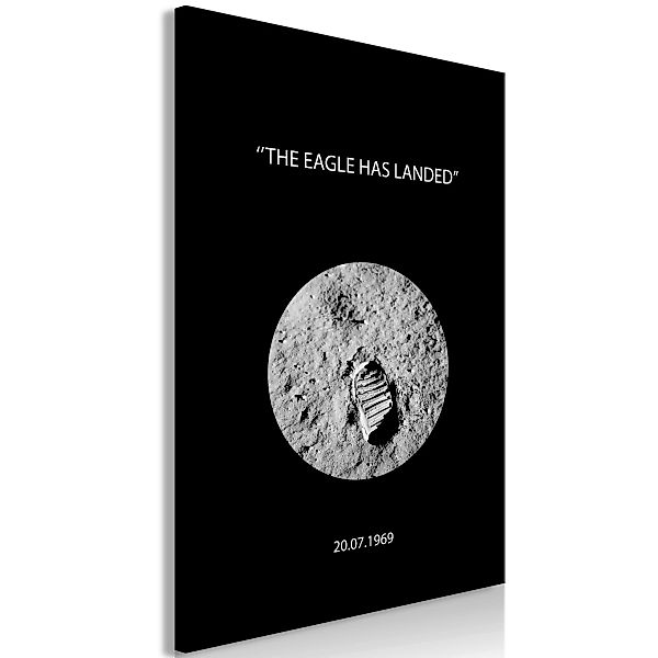 Wandbild - The Eagle Has Landed (1 Part) Vertical günstig online kaufen