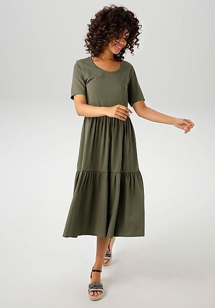 Aniston CASUAL Sommerkleid, in trendiger Farbpalette - NEUE KOLLEKTION günstig online kaufen