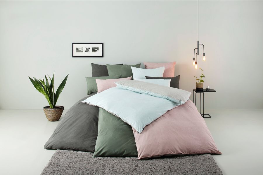 Bruno Banani Wendebettwäsche "Merlin in Gr. 135x200 oder 155x220 cm" 2 tlg. günstig online kaufen