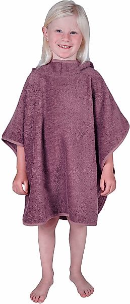 Wörner Badeponcho "Uni" Kapuze, maschinenwaschbar, trocknergeeignet günstig online kaufen