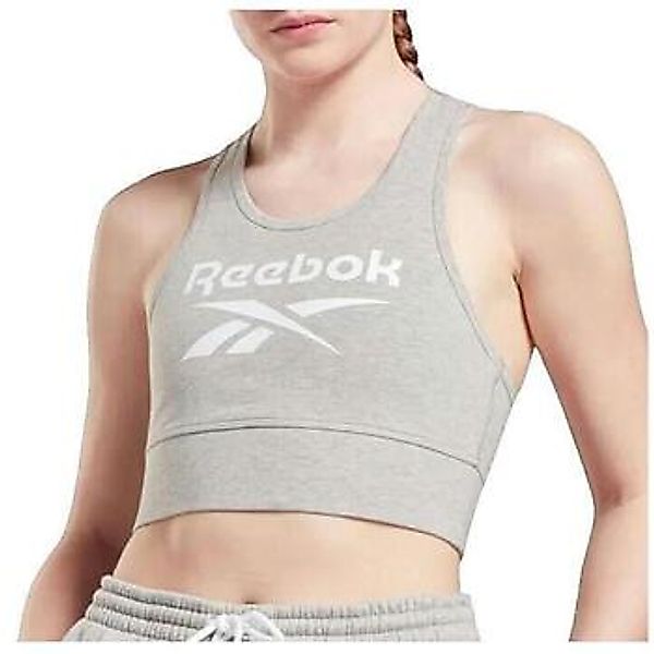 Reebok Sport  Sport BH Brassière de sport  en coton gris günstig online kaufen