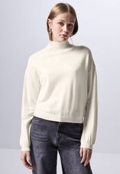 STREET ONE STUDIO Strickpullover mit Elastiksaum günstig online kaufen