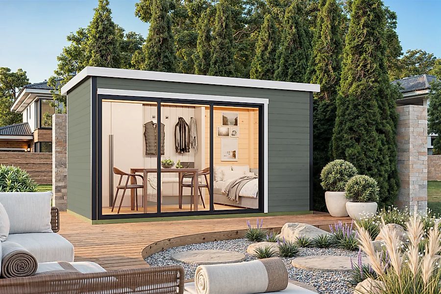 Nordic Holz Gartenhaus "AUSTIN 4" günstig online kaufen