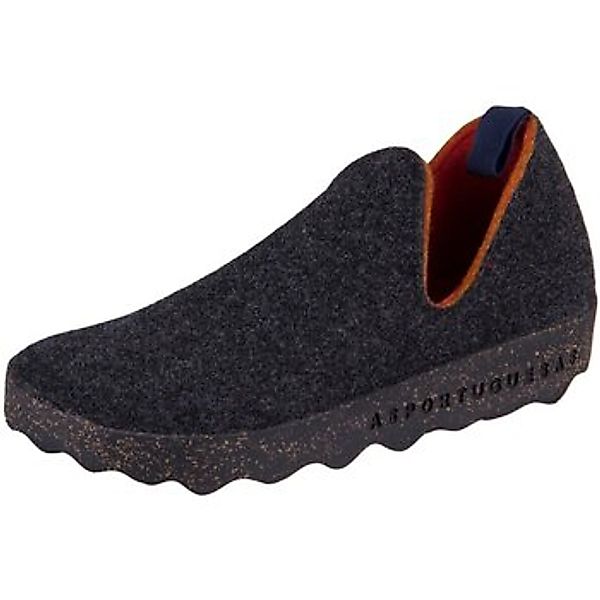 Asportuguesas  Hausschuhe City L P018003079 black Bicolor Tweed Felt P01800 günstig online kaufen