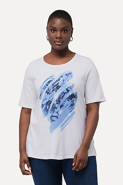 Ulla Popken T-Shirt T-Shirt Pailletten Pima günstig online kaufen