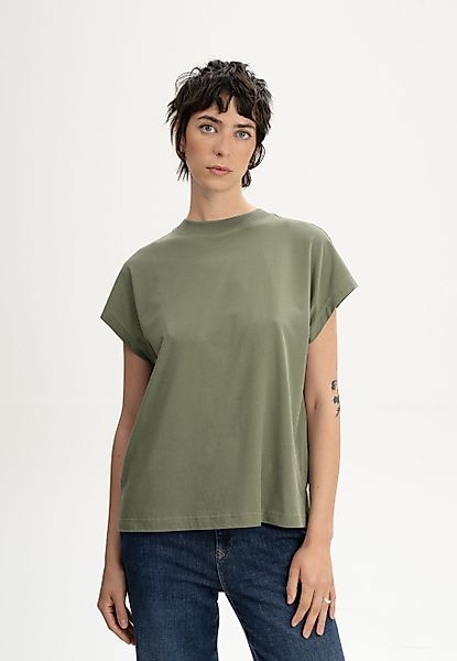 MELA Kurzarmshirt Damen T-Shirt MADHU Fein günstig online kaufen