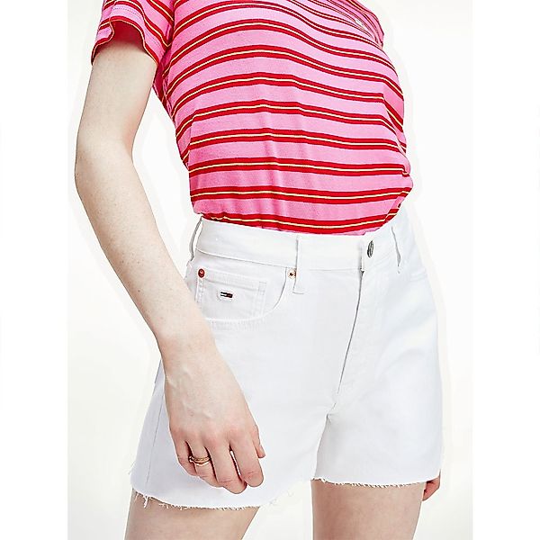 Tommy Jeans Hot Jeans-shorts 28 Mars White Com günstig online kaufen