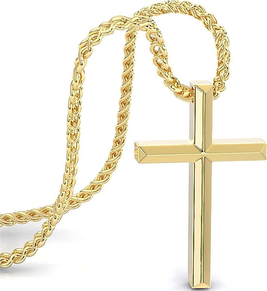 SERASAR Lederband Herrenhalskette aus Edelstahl Herren-Halskette günstig online kaufen