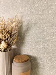 Newroom Vliestapete, Taupe Tapete Modern Unifarbe günstig online kaufen
