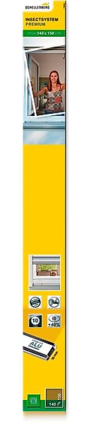 SCHELLENBERG Insektenschutz-Fensterrahmen Fliegengitter Fenster Premium, (S günstig online kaufen