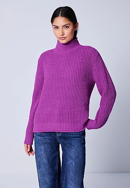 STREET ONE STUDIO Strickpullover aus softem Materialmix günstig online kaufen