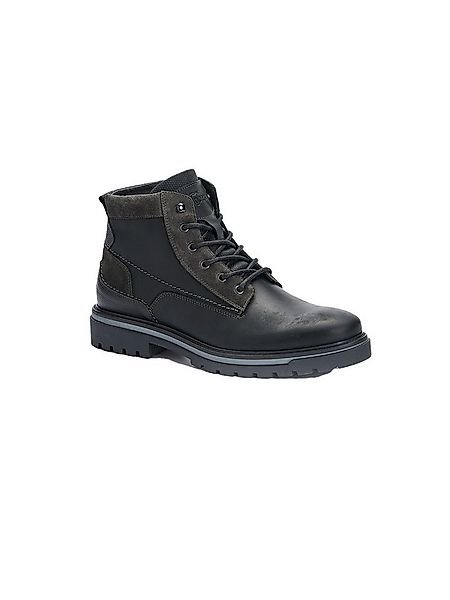 Engbers engbers Herren Boots aus Leder, Schwarz Schnürboots günstig online kaufen