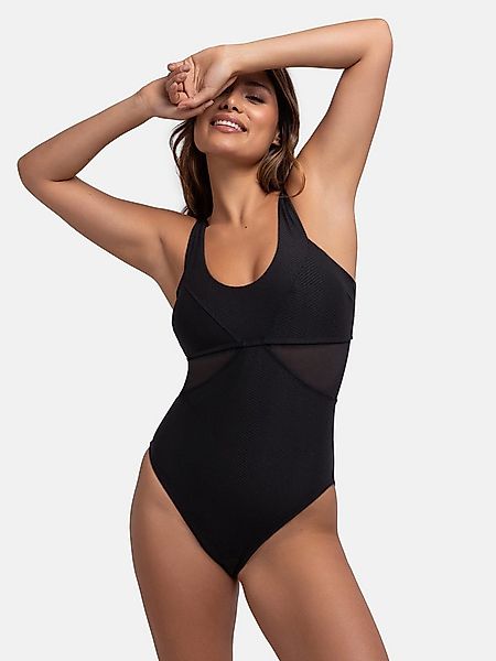 Dorina Badeanzug SAINT TROPEZ Ohne Bügel, Powermesh, herausnehmbare Polster günstig online kaufen