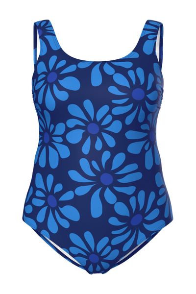 Ulla Popken Badeanzug Badeanzug Blüten ohne günstig online kaufen