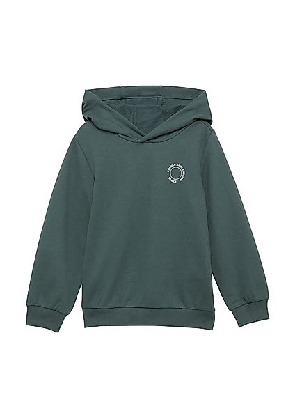 s.Oliver Junior Kapuzensweatshirt mit Logo-Print günstig online kaufen