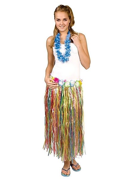Boland Kostüm Hula-Rock bunt - Hawaii Rock für Fasching Karneval günstig online kaufen