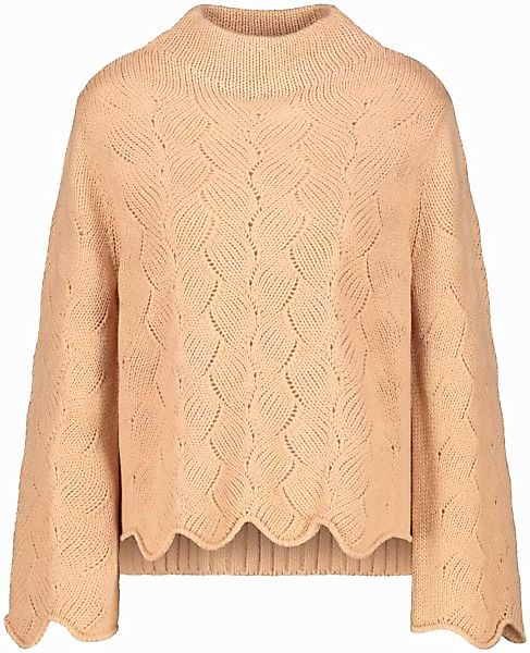 Monari Wollpullover, im Ajourstrick günstig online kaufen