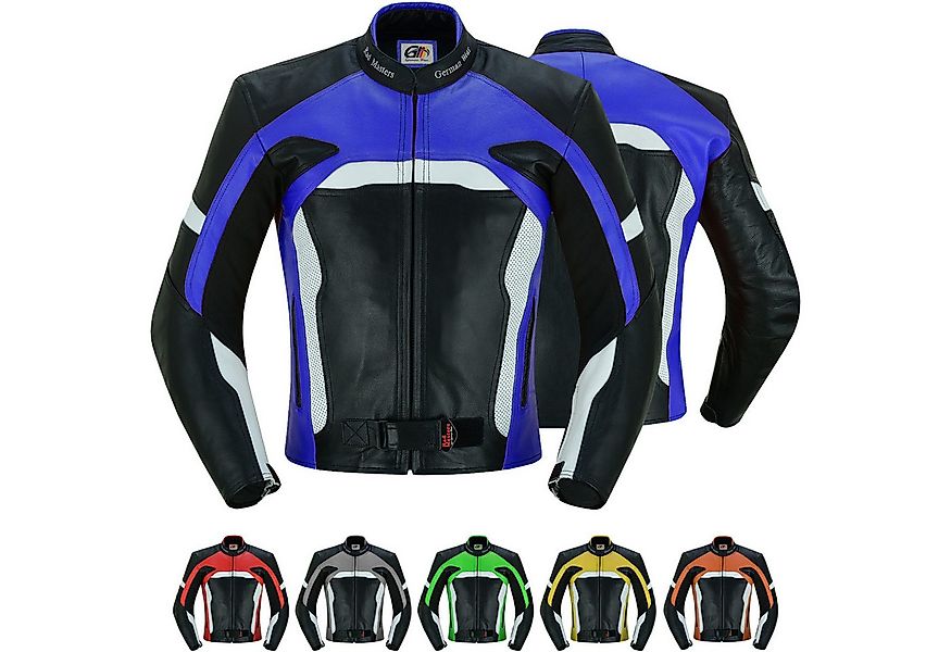 German Wear Motorradjacke GW409J Motorradjacke Büffelleder günstig online kaufen