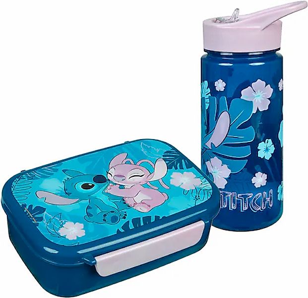 Scooli Lunchbox »Lilo & Stich«, (Set, 2 tlg.), mit Trinkflasche günstig online kaufen