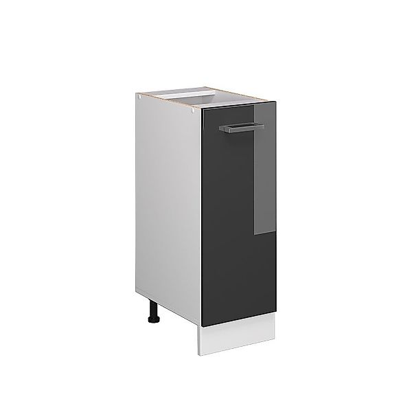 Vicco Schranksystem R-Line, Anthrazit Hochglanz/Weiß, 30 günstig online kaufen