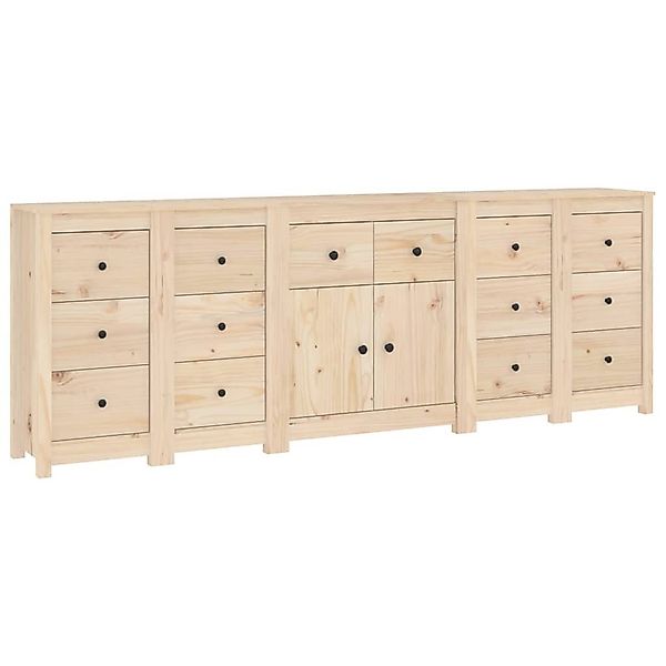 vidaXL Sideboard Sideboard 230x35x80 cm Massivholz günstig online kaufen