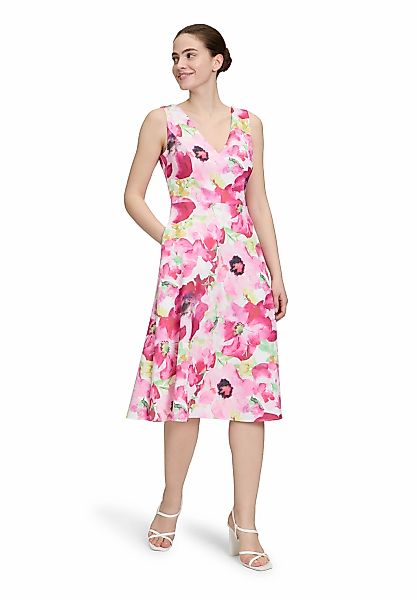 Vera Mont Cocktailkleid "Damen mit Blumenprint" Nahttasche Cut-Outs günstig online kaufen