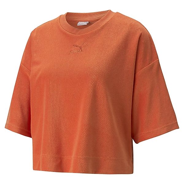 PUMA T-Shirt "Classics Frottee-T-Shirt Damen" günstig online kaufen