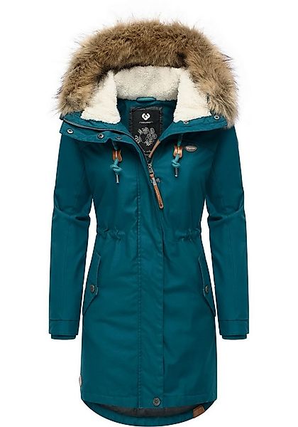 Ragwear Winterjacke Tawny stylischer Winterparka mit großer Kapuze und Kuns günstig online kaufen