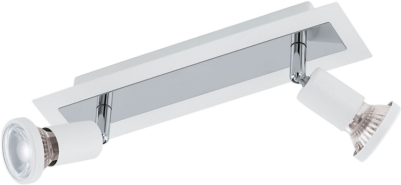 EGLO LED Deckenspots »SARRIA«, 2 flammig, Leuchtmittel LED-Board-GU10   LED günstig online kaufen