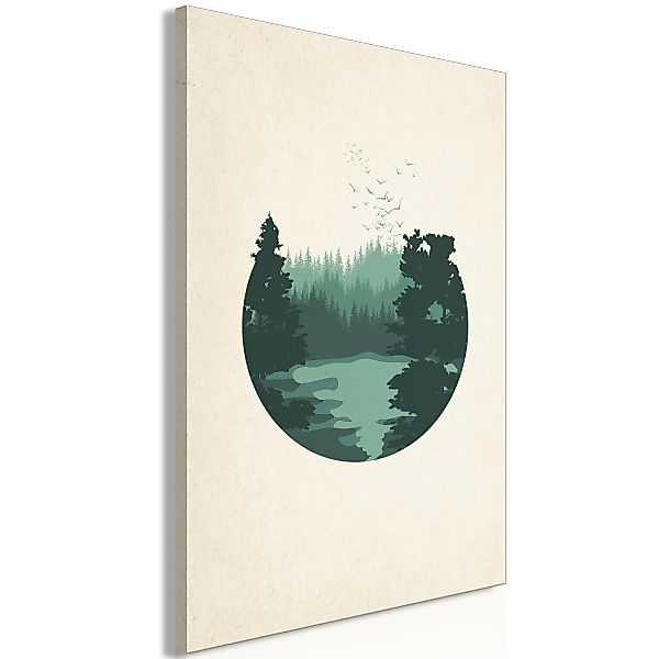 Wandbild - View Of The Hills (1 Part) Vertical günstig online kaufen